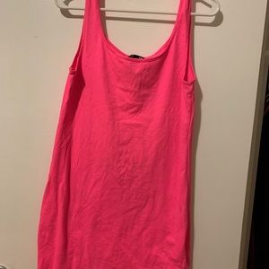 H&M hot pink long tank